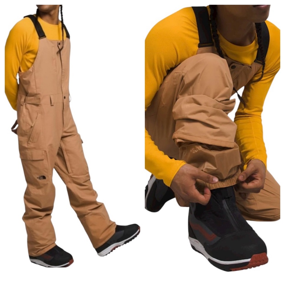 The North Face Men’s Freedom Bib Winter Ski Waterproof Pants - Picture 2 of 14
